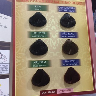 [ĐỦ MÀU] Thuốc nhuộm tóc Reen chứa thành phần đông y/thảo dược