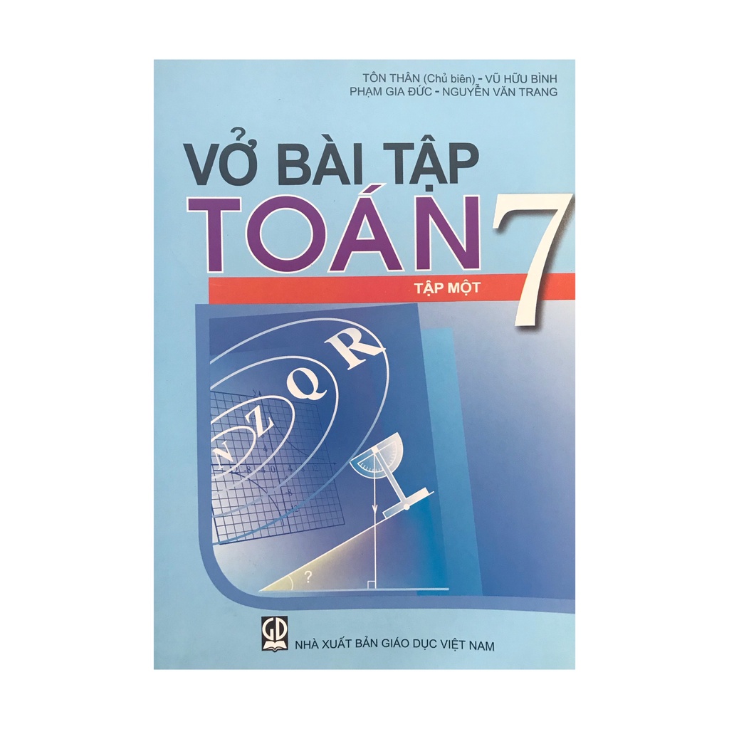 Sách Vở bài tập toán 7 tập 1