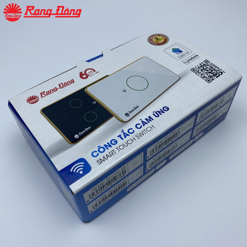 Công tắc cảm ứng WIFI Rạng Đông 300W công tắc bình nóng lạnh 2500W