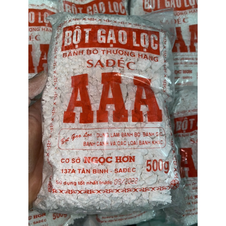 Bột Nếp Lọc - Gạo Lọc AAA Sadec 500g