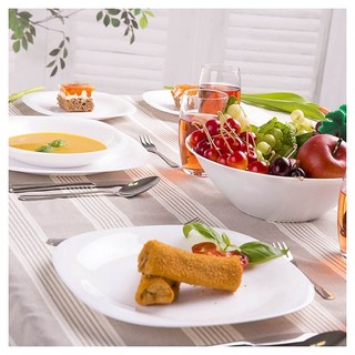 Đĩa sứ thủy tinh Carine H3660
