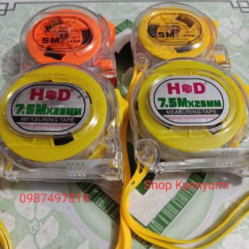 Thuớc Dây Chống Rỉ 5M Và 7.5M