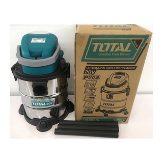 TOTAL Máy hút bụi 20L dùng pin  TVLI2005 <HÀNG CHÍNH HÃNG>