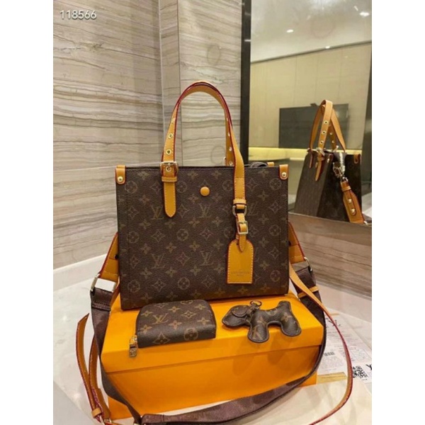 TÚI  LV NỮ KÈM VÍ CÚN FULL BOX SEAL SZ 28