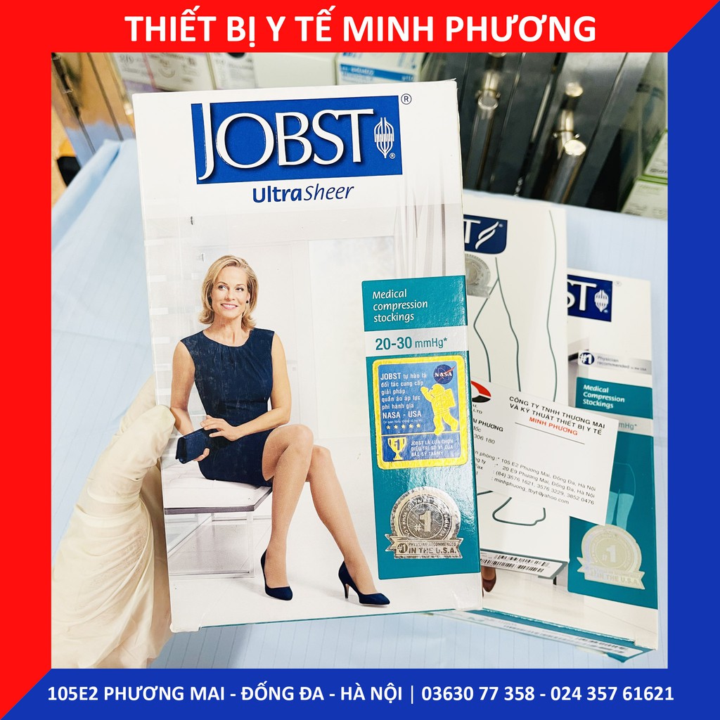 Vớ đùi - vớ gối y khoa cao cấp, siêu mỏng thương hiệu JOBST ULTRASHEER