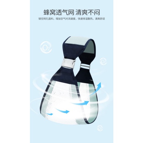 Địu vải gọn nhẹ , địu trẻ em từ 0-36 tháng hình chữ C bảo vệ cột sống cho bé
