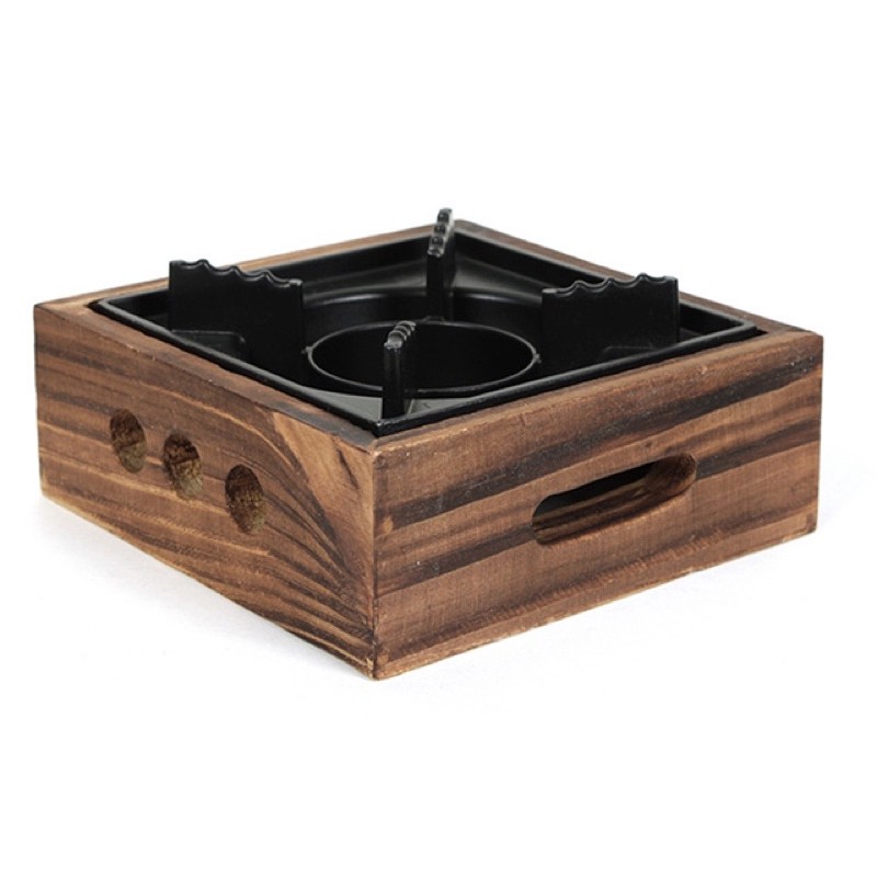 Bếp cồn gỗ gang 20cm