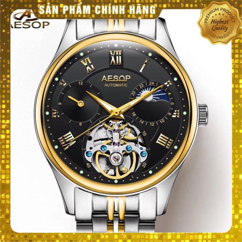 [Gía Sỉ] ĐỒNG HỒ NAM AUTOMATIC AESOP 2020 CAO CẤP FULL BOX ( TẶNG KÈM PHỤ KIỆN THÂU DÂY VÀ DÂY DA )