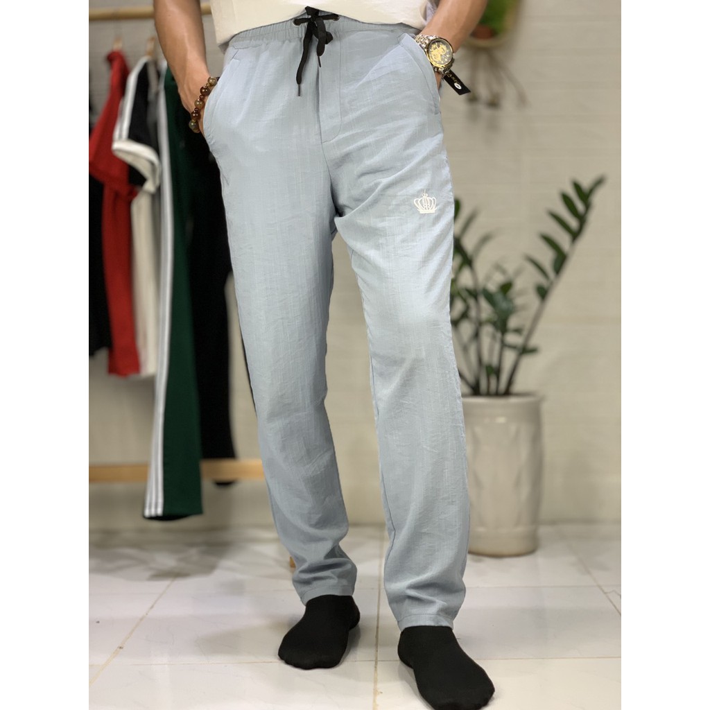 Quần Đũi Dài Nam Ống Suông Xuất Mỹ Logo Dolce Thêu Độc Đáo, Chuẩn Form Tôn Dáng Cực Đẹp XƯỞNG HIPP VNXK QDĐL | BigBuy360 - bigbuy360.vn