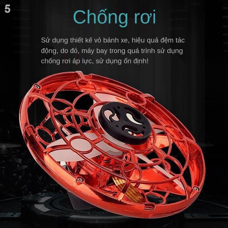 Quả cầu bay ma thuật cảm ứng máy con quay hồi chuyển ngón tay công nghệ UFO đồ chơi giải nén