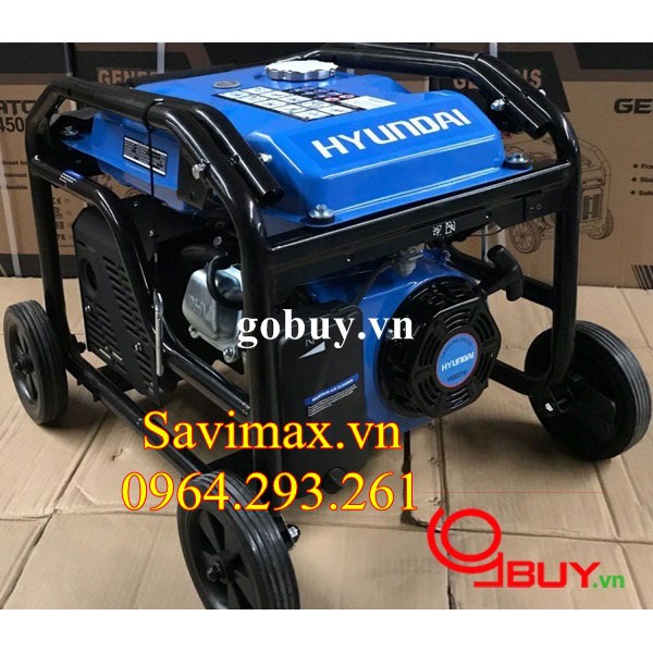 Máy phát điện Hyundai GS12500DW đề nổ, máy phát điện công suất 9kw, máy phát điện hyundai 9kw