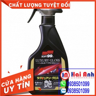 [Sản Xuất Tại Nhật Bản] CHAI XỊT PHỦ BÓNG SƠN XE Ô TÔ LUXURY GLOSS W-207 SOFT99