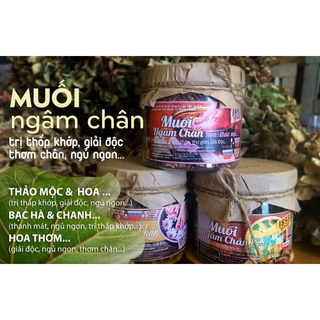 Muối thảo dược ngâm chân