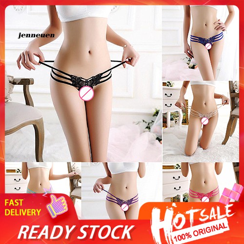 Quần Lót Lọt Khe Phối Ren Quyến Rũ Dành Cho Nữ