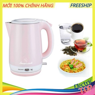 Ấm đun nước siêu tốc smartcook 1.8l kes-3864