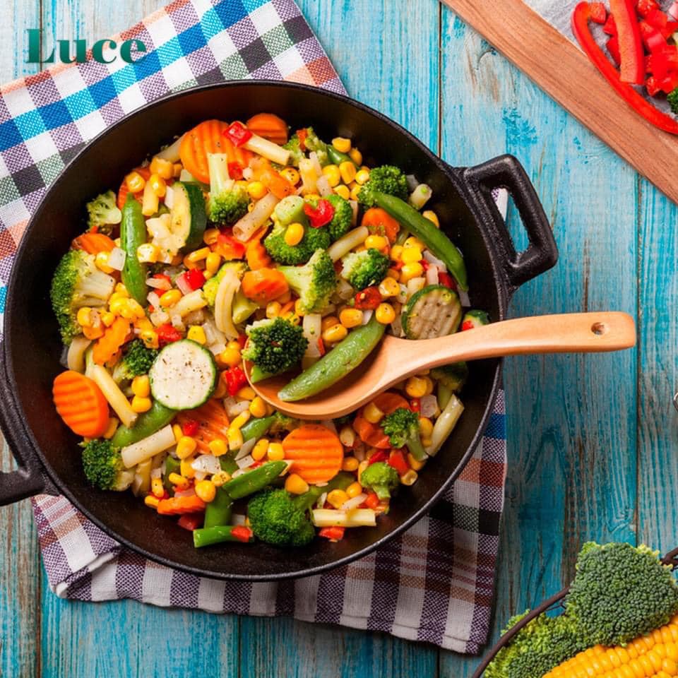 Bắp Ngô Ngọt Hữu Cơ Luce 340g - Organic weet Corn Vacuum Packed Luce 340g