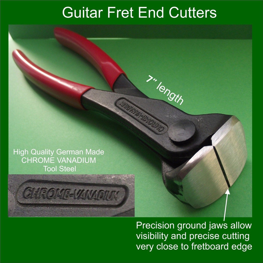 [GLOBAL] 7&quot; Heavy Duty Guitar Fret Tool Scissors Wire Luthier Tool Fret Wire End Plier Precision Ground