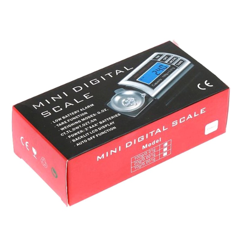 Kiss Cân Điện Tử Gram Mini Bỏ Túi Có Độ Chính Xác Cao Màu Xanh Dương Dùng Cân Trang Sức