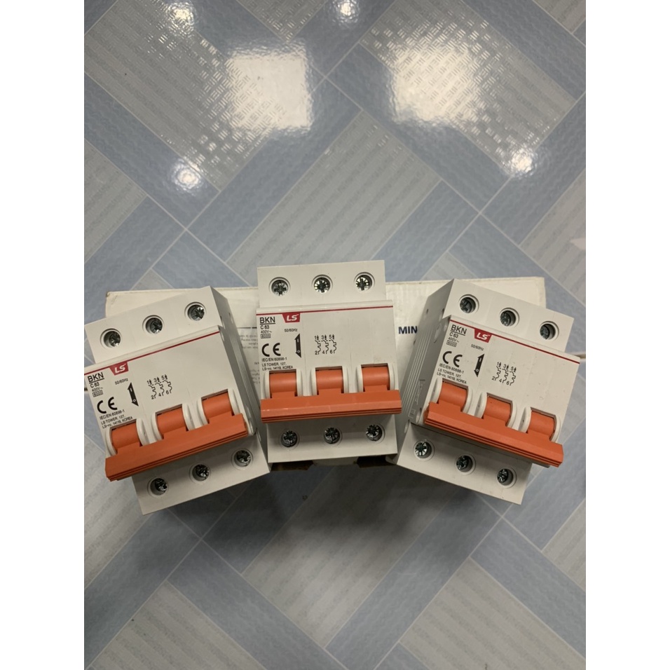 CB TÉP, CẦU DAO TỰ ĐỘNG LS 3 PHA 6-10-16-20-25-32-40-50-63A