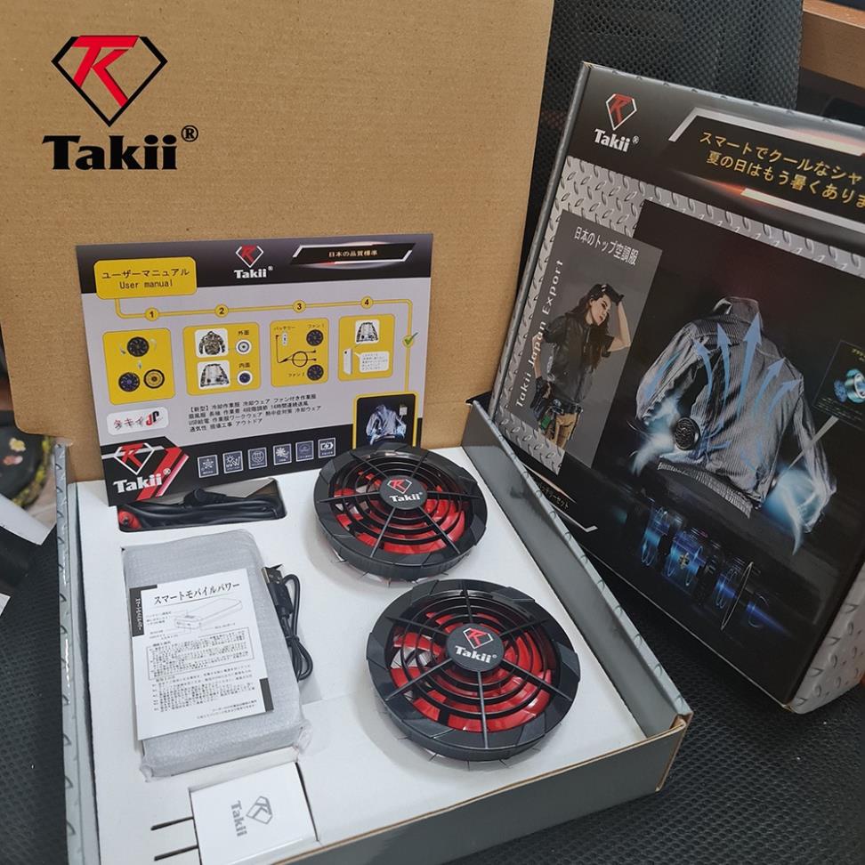 Áo Điều Hòa Quạt Gió Nhật Bản Chính Hãng Takii