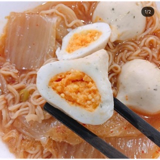 BÁNH BAO TRỨNG CÁ HỒI 500GR