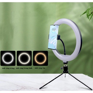 Đèn livestream để bàn 26cm Đèn led livestream make up