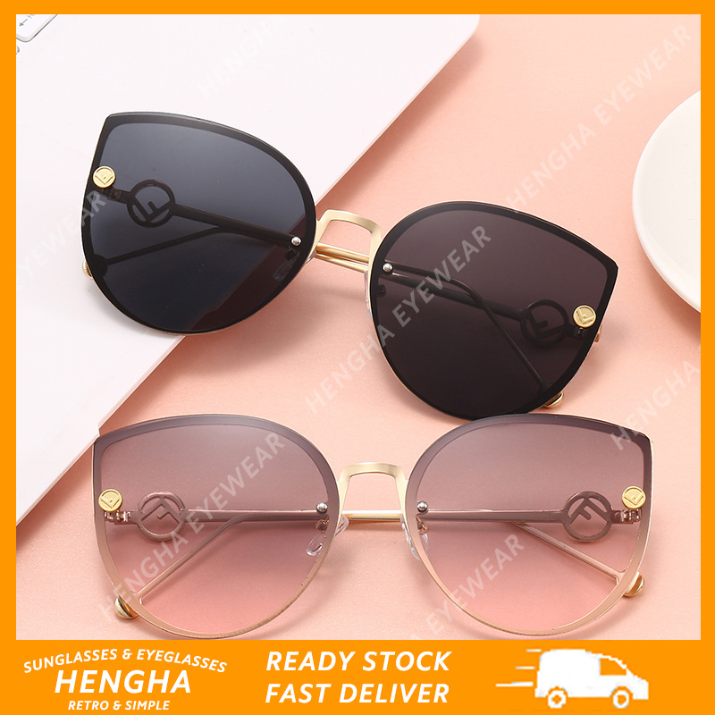 Kính Mát Gọng Kim Loại Thời Trang Unisex Sang Trọng