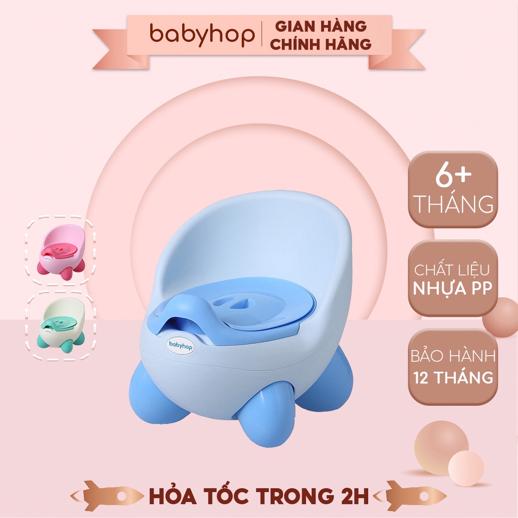 Bô cho bé Kiu Kiu Babyhop phù hợp với trẻ em 6 tháng đến 5 tuổi chống trơn