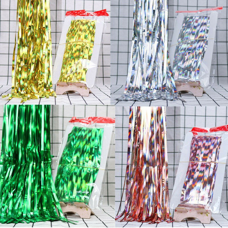 Rèm Kim Tuyến Trang Trí Bacground Sinh Nhật, Tiếc Tùng 1mx2m