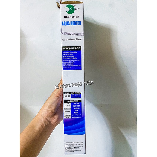 SƯỞI BỌC NHỰA SƯỞI ẤM CHO BỂ CÁ CẢNH RS ELECTRICAL AQUA HEATER