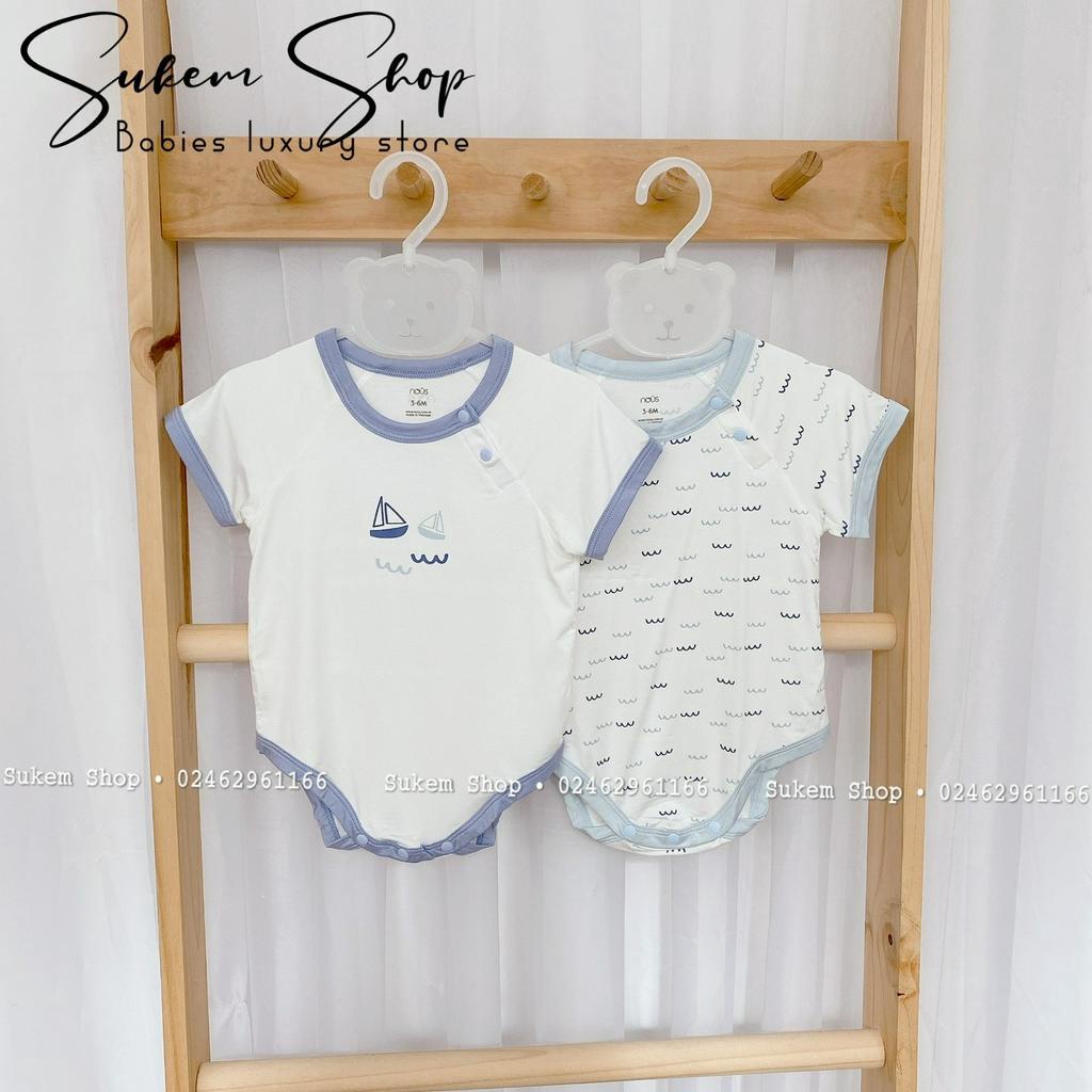 [NOUS] Set 2 Bodysuit Cộc Tay Nous 2023 Cho Bé