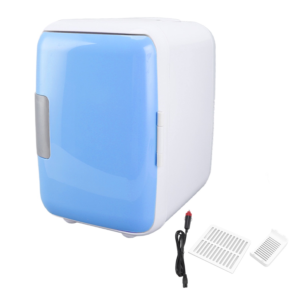Oxygen072 Tủ lạnh ô tô 4 lít Bảo quản mỹ phẩm ABS bền có thể tháo rời Vách ngăn di động Mini
