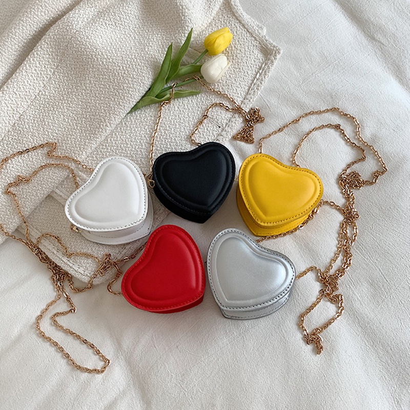 Túi đeo vai IELGY hình trái tim nhỏ xinh phong cách thời trang cho nữ