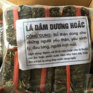 500g - 1kg lá dâm dương hoắc bó như hình