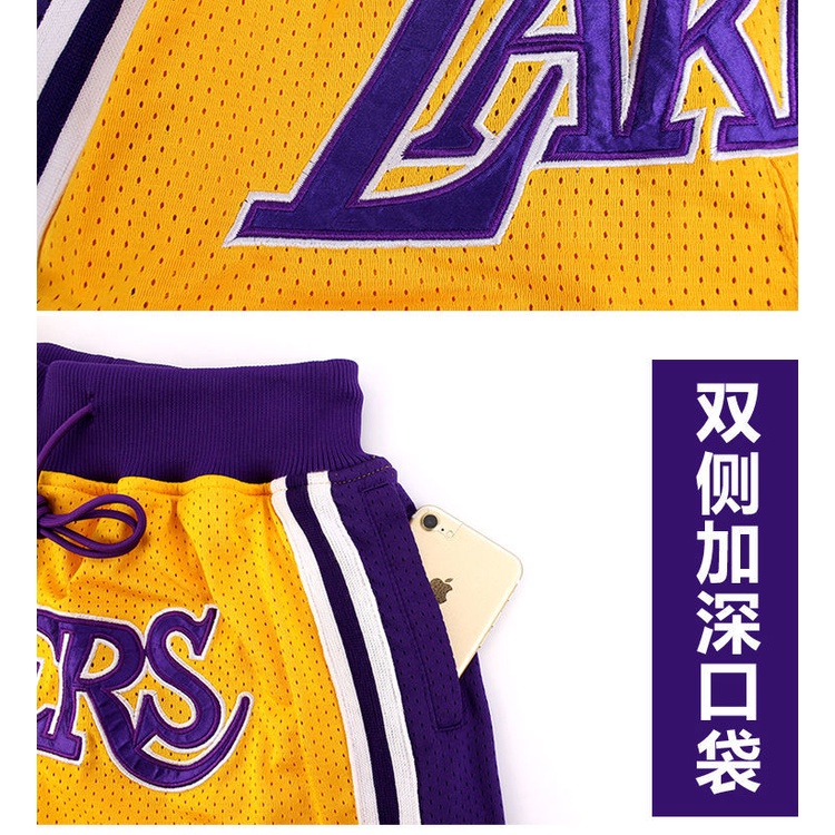 Quần Short Thể Thao Dáng Rộng Thêu Họa Tiết Phong Cách Hip Hop Cá Tính