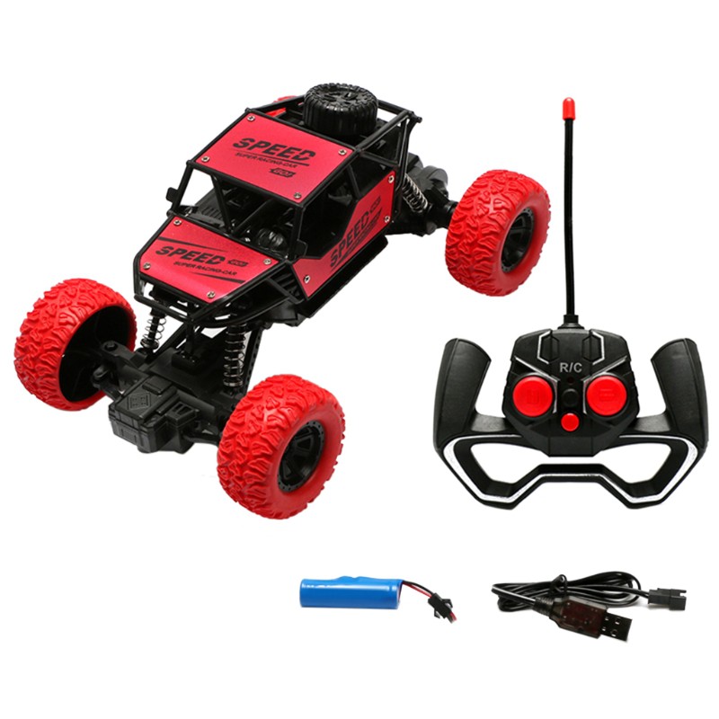 ROCK CRAWLER RC Xe Địa Hình Điều Khiển Từ Xa 4 Bánh 2.4ghz Tỉ Lệ 1 / 18