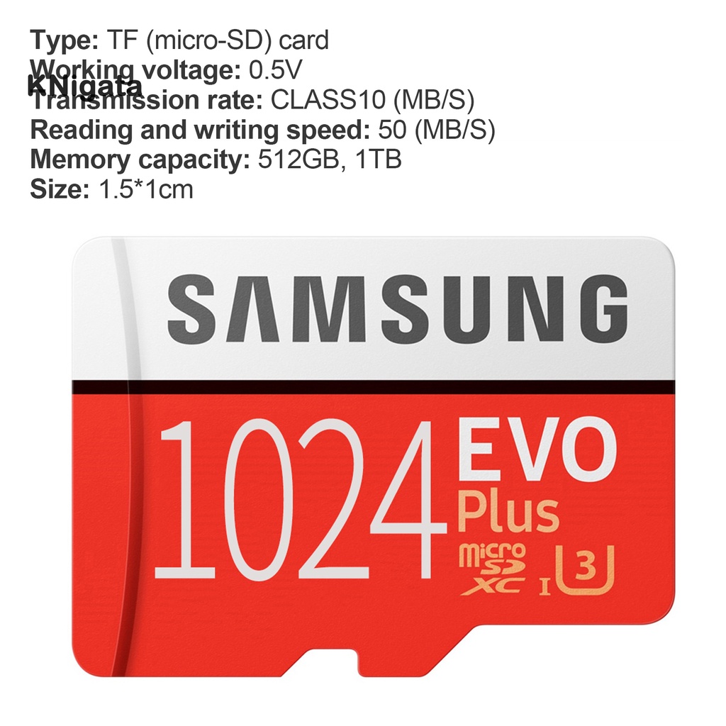 Kk Thẻ Nhớ Siêu Mỏng Chống Nước Chống Từ Tính Tốc Độ Cao Cho Samsung 512gb 1tb Tf Mp3 / Mp4 | BigBuy360 - bigbuy360.vn
