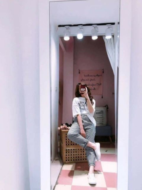 QUẦN CARO - QUẦN BAGGY KẺ Ô ULLAZANG