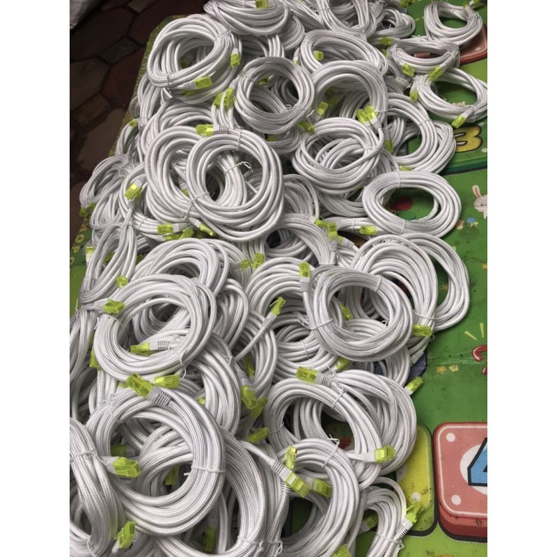 Dây mạng Cat5 bấm sẵn 2 đầu dài 3M bọc lưới