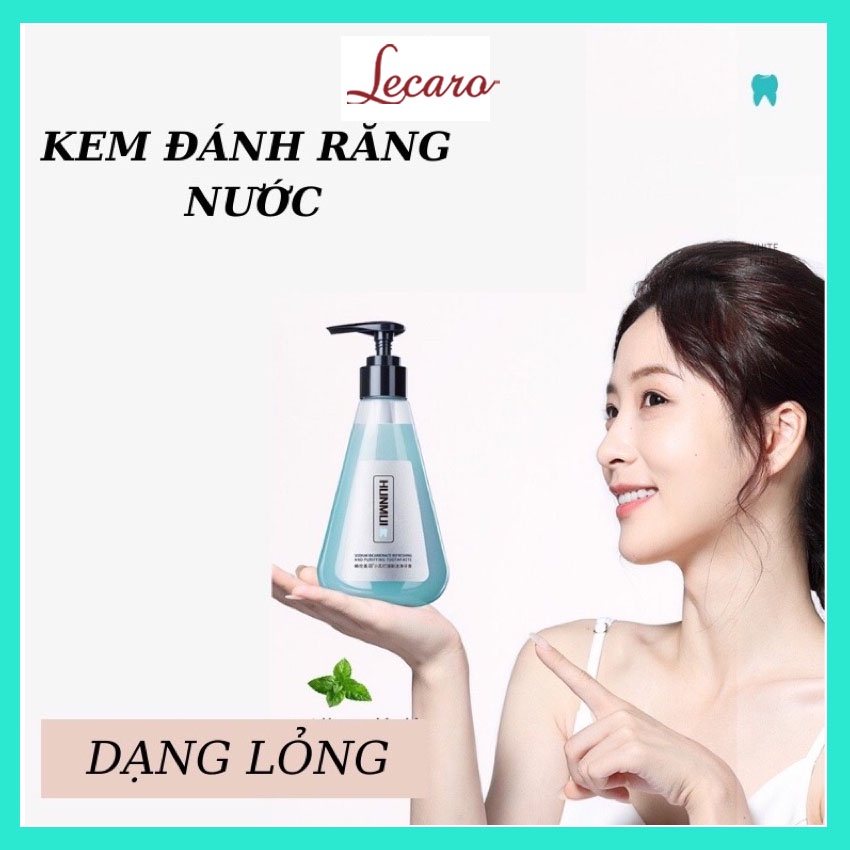 Kem Đánh Răng HUNMUI - Kem Đánh Răng Dạng Gel Lỏng Thơm-Vệ Sinh Răng Miệng Không Hôi Miệng
