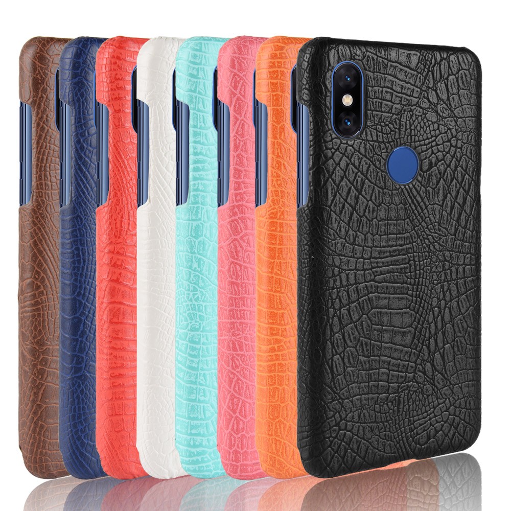 Xiaomi Mi Mix 3 / Max 3 / 6 Plus case phone bag Retro Crocodile Skin PU leather