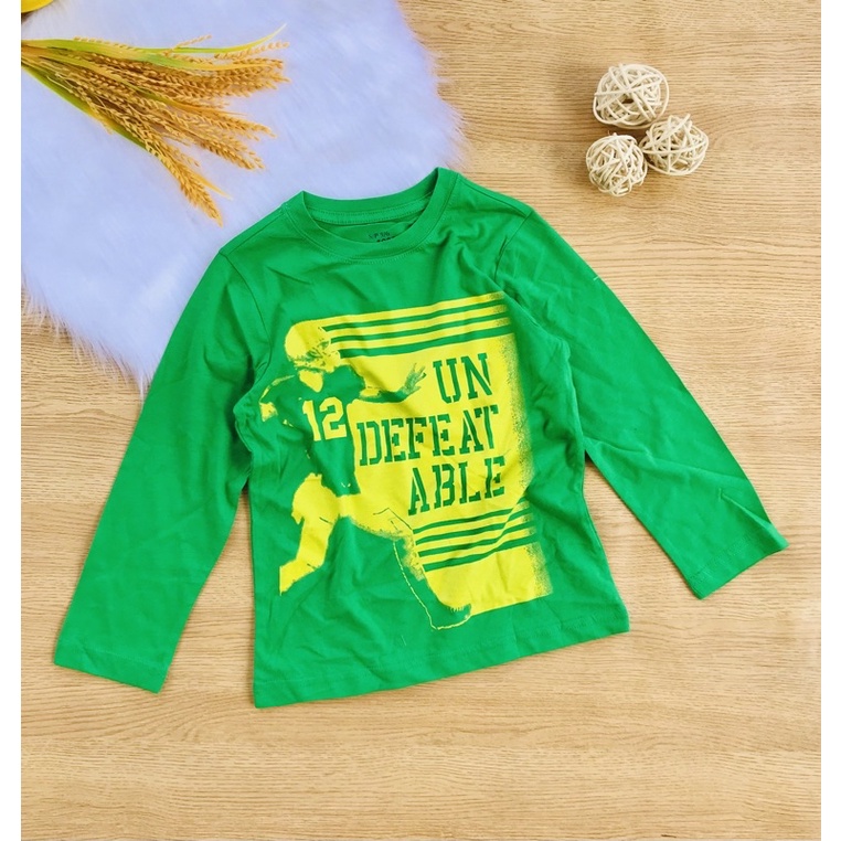 ☄️☄️ Áo thun cotton  xuất dư  dài tay bé trai từ 17-50kg