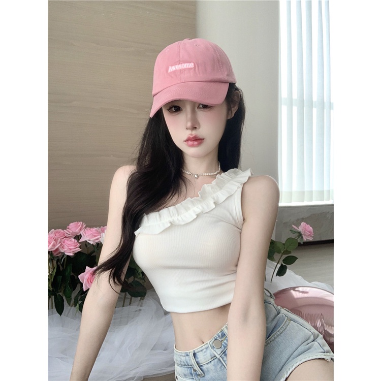 Áo Ngắn Trễ Vai Xẻ Tà Mùa Hè Mới