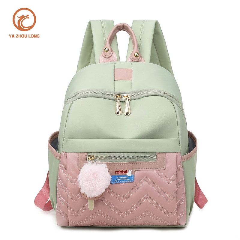 Balo YAZHOULONG vải oxford sức chứa lớn thời trang theo phong cách Hàn Quốc dành cho nữ
