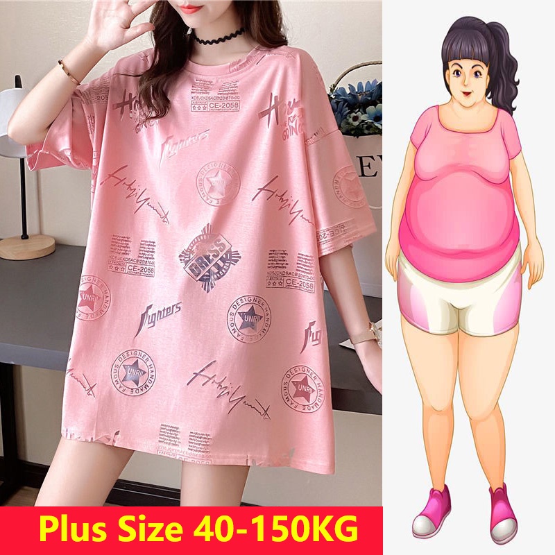 Áo Thun Nữ Tay Ngắn In Chữ Thời Trang Hàn Quốc C8135 40-150KG