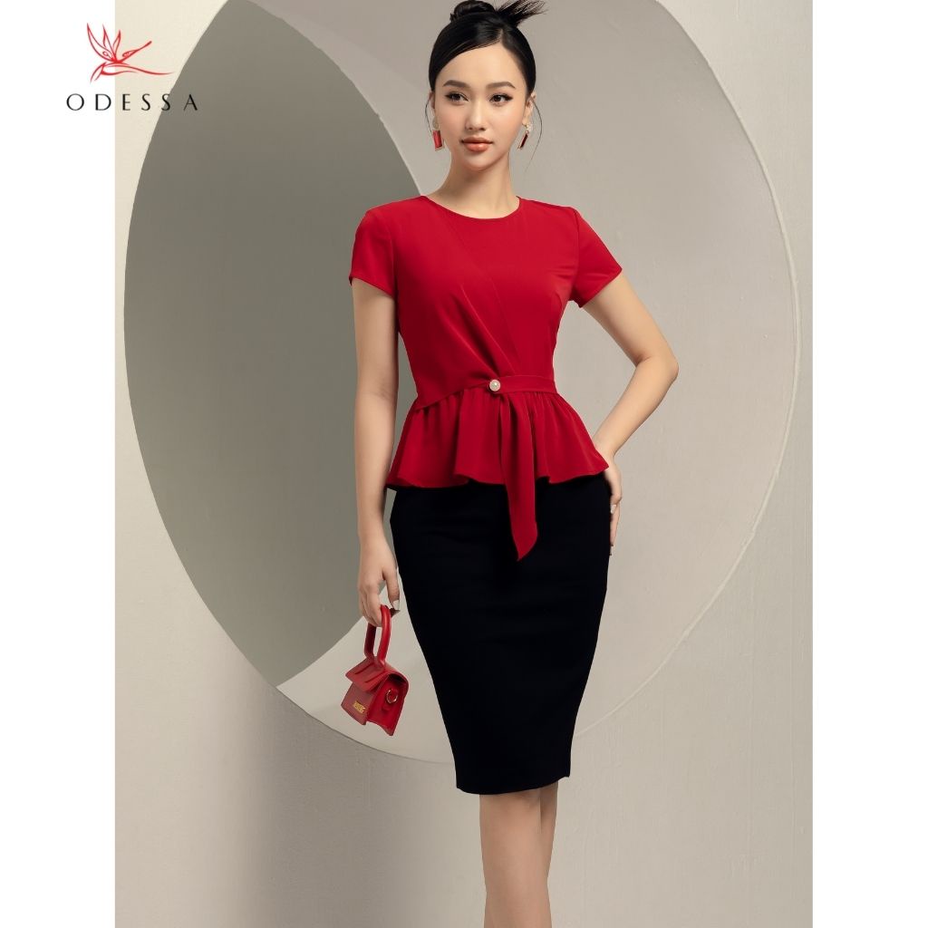 Chân Váy Công Sở Bút Chì ODESSA Thiết Kế Form Ôm, Chất Vải Tuytsi Nhập Khẩu Đanh Mịn JS21-005 | BigBuy360 - bigbuy360.vn