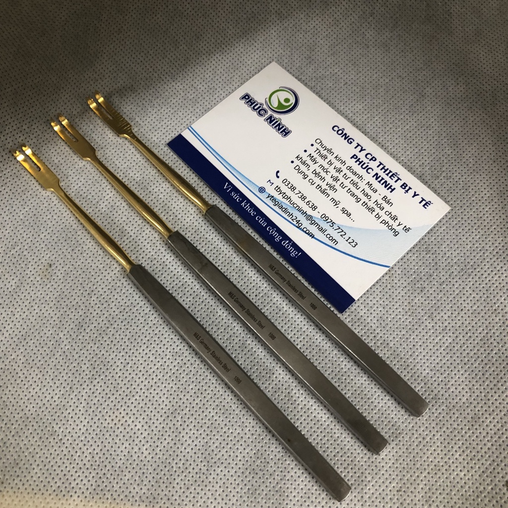 Móc mũi nhỏ 2 đầu vàng Đức