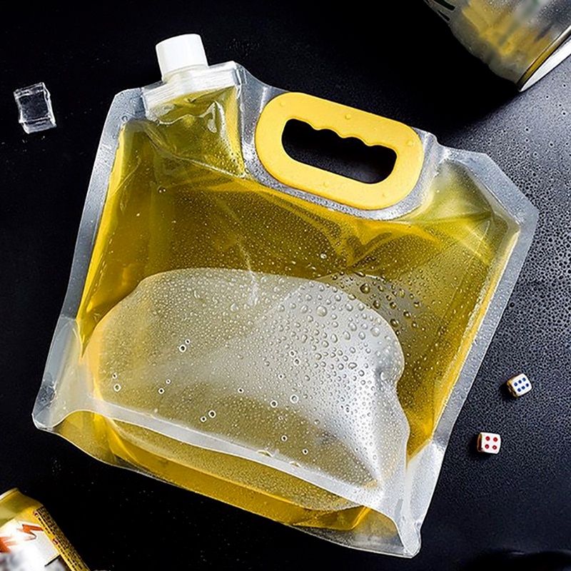 Túi Nhựa Trong Suốt Đựng Nước Trái Cây Tiện Dụng 200-2500ML DIY