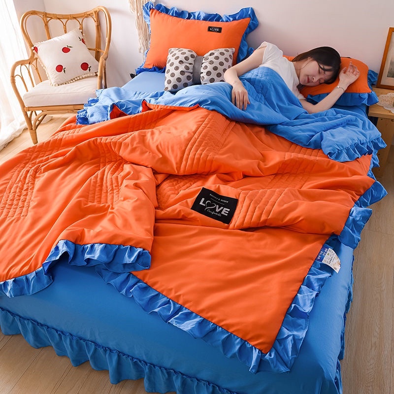 Ga phủ giường, chăn bông mỏng