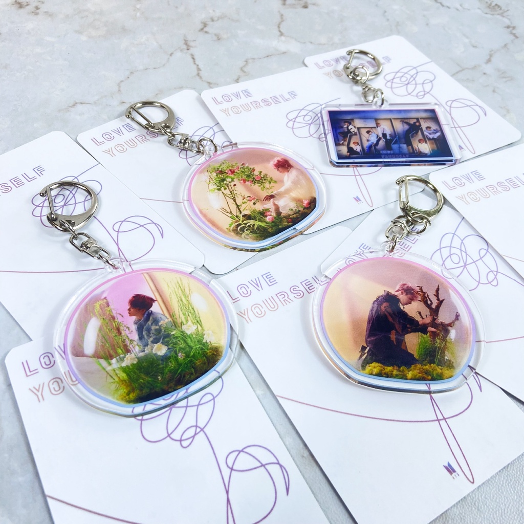 BTS Album Love Yourself Answer keychain